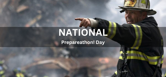 National Prepareathon! Day [राष्ट्रीय तैयारी! दिन]